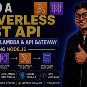 Build A Serverless REST API With AWS Lambda API Gateway Node Js Tutorial 2025
