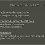 XML Elements And Attributes