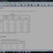 Frequencies Analysis In SPSS
