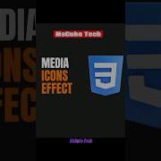 Social Media Icons In Html And Css Animation Icons Flat Icons Mscubetech Coding Shortvideo