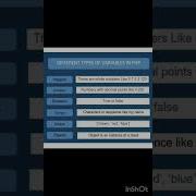 Php Variable Types