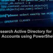 91 How To Search Active Directory For Disabled Accounts Using PowerShell