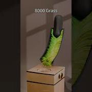 Oddly Satisfying Grass Physics Test In 3D
