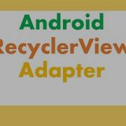 Android RecyclerView Fill With List Of Data Objects