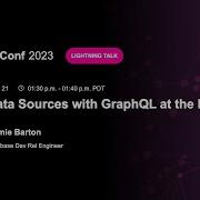 Unify Data Sources With GraphQL At The Edge Jamie Barton Grafbase