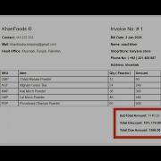 Get Sum Of MySQL Column In PHP Foreach Loop Value Total Get Total Price Customer Invoice PHP
