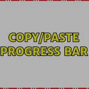 Copy Paste Progress Bar