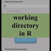 Working Directory In R Check And Change Export A R Dataset To Csv Document