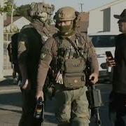 Protesters Gather On An Oxnard Street In Response To ICE Agents Presence