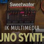IK Multimedia UNO Synth Analog Synth Demo Daniel Fisher