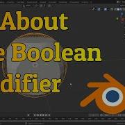 Boolean Modifier Blender Tutorial