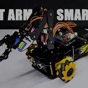 Robot Arm Robot Car ESP32 Wi Fi Controlling Acebott Smart Car Robot Arm Expansion Kit