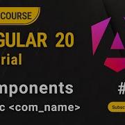 Angular 20 Tutorial For Beginners What Is Component In Angular 2