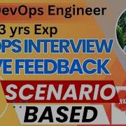 DevOps And Cloud Engineer Live Interview Questions 3 Years Experience With Feedback Devopsengineer