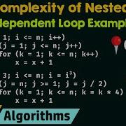 Time Complexity Of Nested Loops Independent Loop Examples