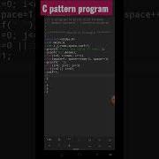 C Pattern Program To Print Pascal S Triangle Pattern Short Shorts New Viral Trending Programming