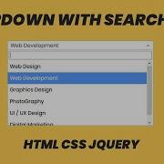 Create Dropdown List With Search Box Using JQuery