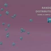 Randomly Distribute Objects In Maya No MASH Or Plug Ins Required