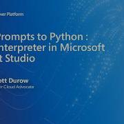 От подсказок к интерпретатору кода Python в Microsoft Copilot Studio