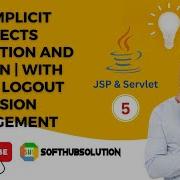 Session 5 JSP Implicit Objects Application And Session With Login Logout Session Management