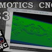 CAMOTICS CNC VID 033 3D DESIGN RELIEF CURLY VEINS FOR DRAWER FACIA