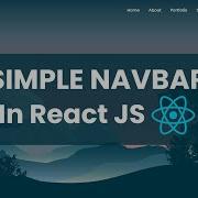Navbar In React JS