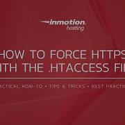 How To Force HTTPS With The Htaccess File