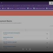 Get Started With Platform Development Platform Development Basics ALL UNITS OR PARTS