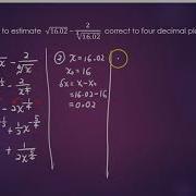 22th Video MAT183 Linear Approximation Differential Example 3