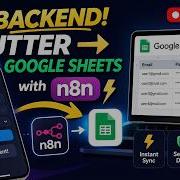 Flutter N8n Google Sheets