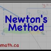 Метод Ньютона Исчисление 1 Jensenmath Ca