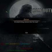 COD2 Sniper Server ERROR Message