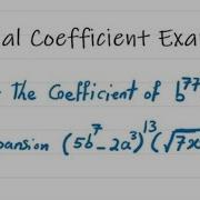 Binomial Expansion Example How To Compute Binomial Coefficient
