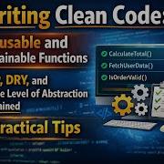 Clean Code Explained In Simple Terms Writing Clean Functions Part 2