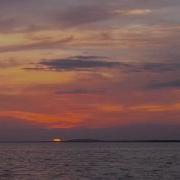 A Long Slow Sunset From The Florida Keys
