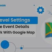 Zoom Level Settings For Single Event Details Page Work With Google Map