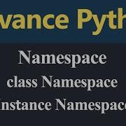 Namespace In Python Hindi