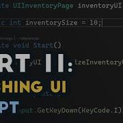 Finishing UI Script Inventory System In Unity Tutorial P11