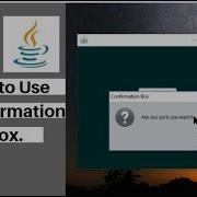 Confirm Message Box In Java Swing Netbeans IDE