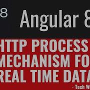 27 Angular 8 Tutorials HTTP Process Mechanism For Real Time Data