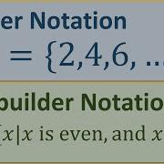 Roster Or Set Builder Notation Learn Both