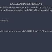 Looping Statements In QBasic Chapter 9 Concept IT 6