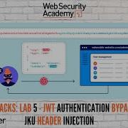 JSON Web Token Attacks LAB 5 By PortSwigger JWT Authentication Bypass Via JKU Header Injection