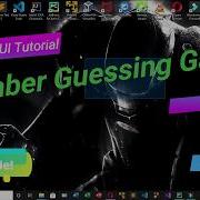 Creating Number Guessing Game In Python Part 1 GUI