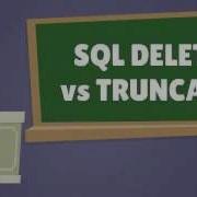 SQL DELETE Vs TRUNCATE