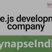 Node Js Development Company SynapseIndia