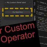 Blender Python Scripting Creating Custom Operators From Scratch