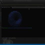 Donut C Code That Produces Spinning Rainbow Donut