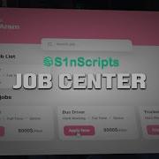 FiveM Script Showcase The Job Center System