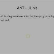 ANT Basics Run JUnit Test Cases